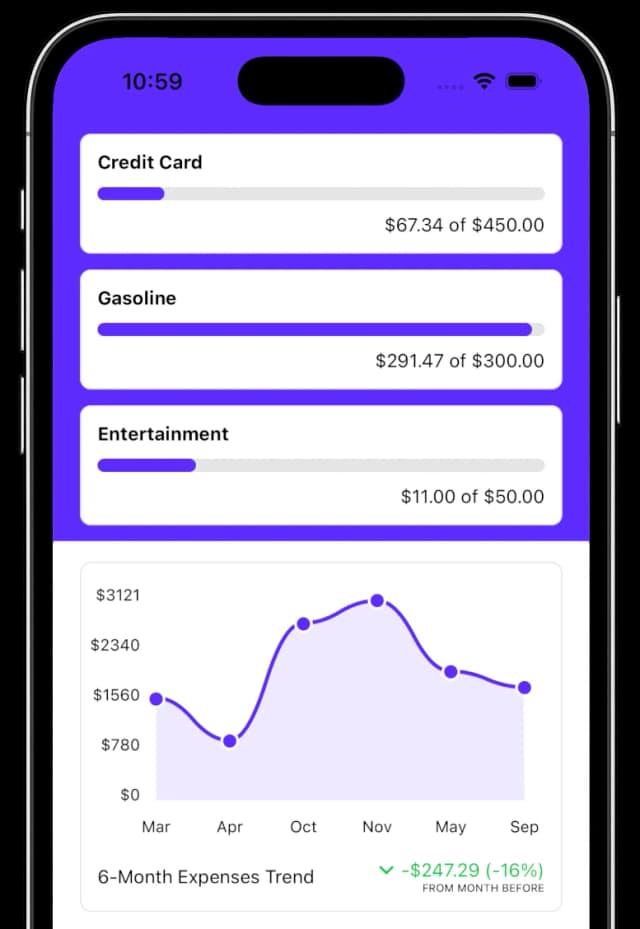 EZ Budget screenshot